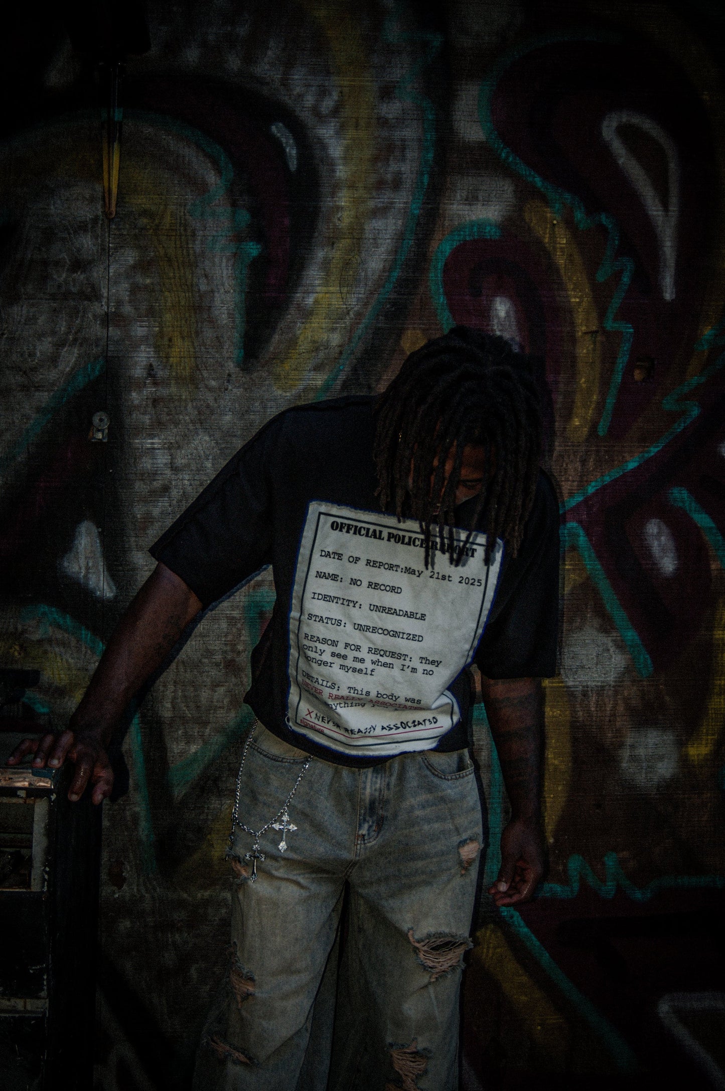 "THEY ONLY SEE YOU WHEN YOUR NOT YOURSELF" TEE