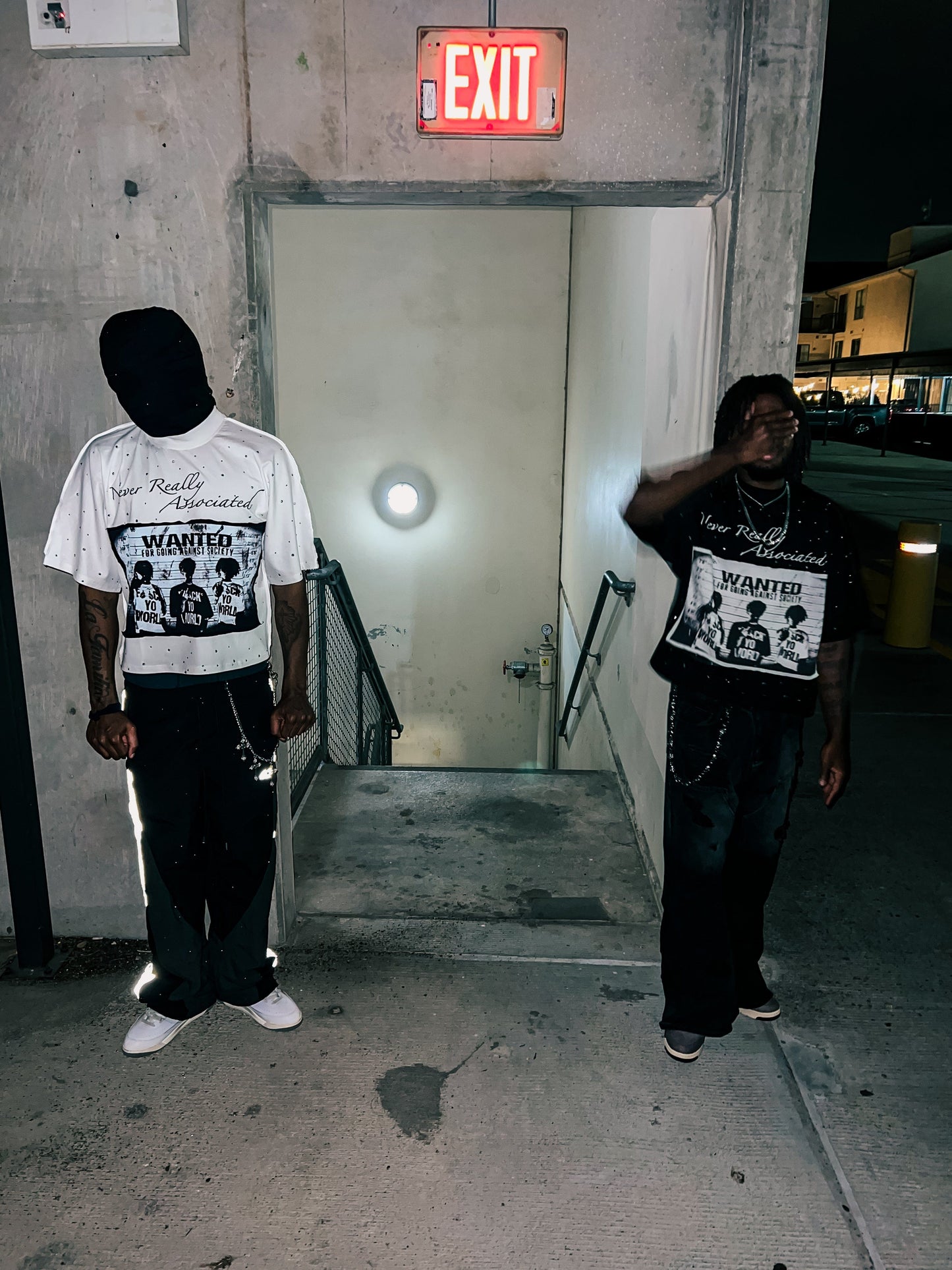 “WANTED FOR GOING AGAINST SOCIETY” TEE