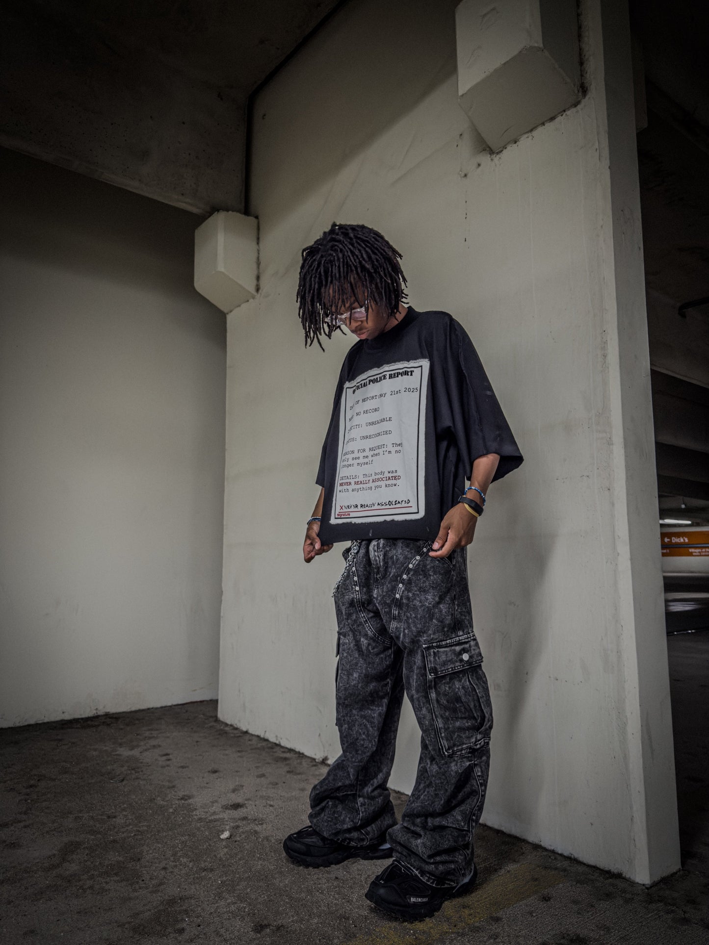 "THEY ONLY SEE YOU WHEN YOUR NOT YOURSELF" TEE