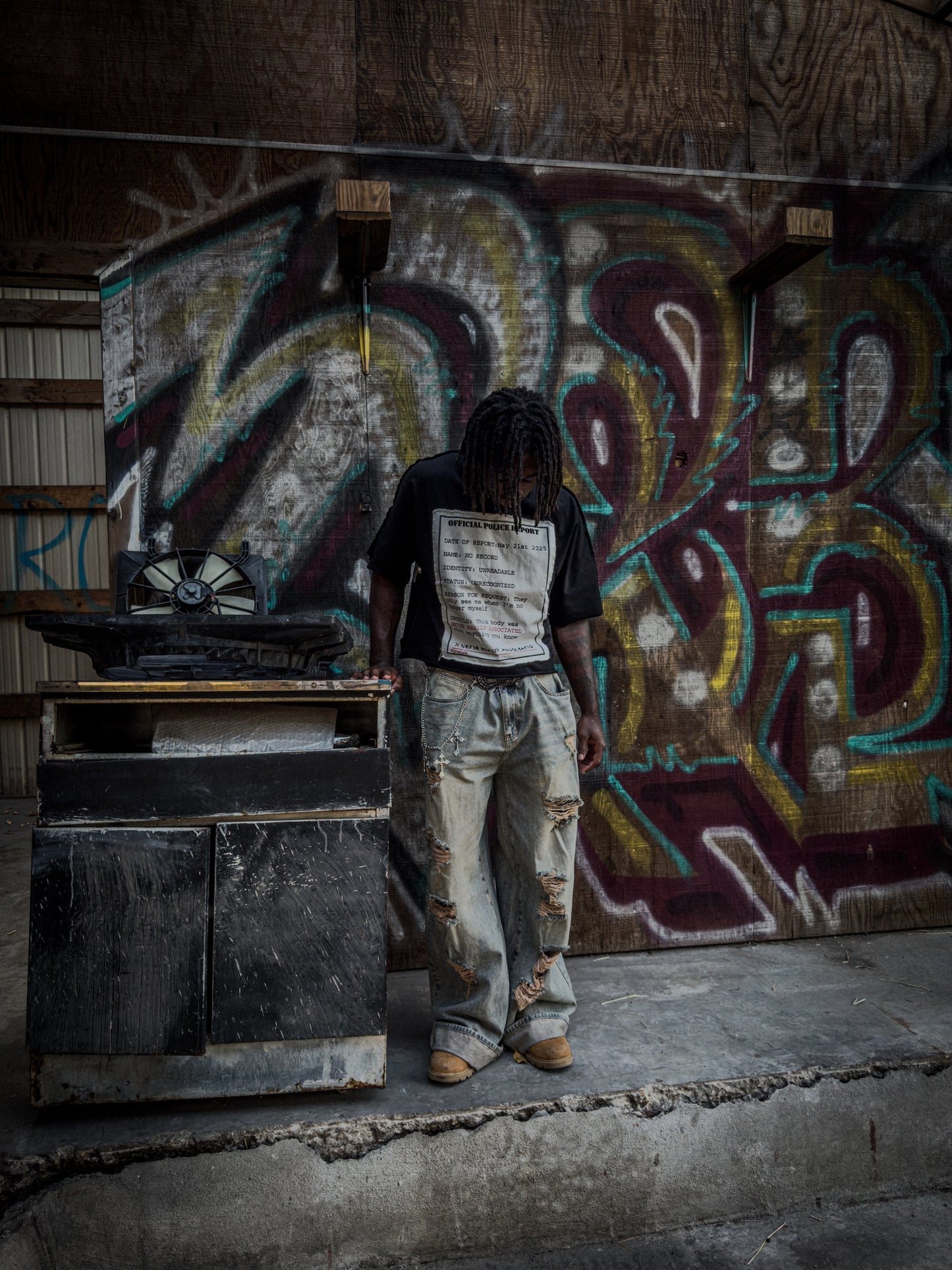 "THEY ONLY SEE YOU WHEN YOUR NOT YOURSELF" TEE