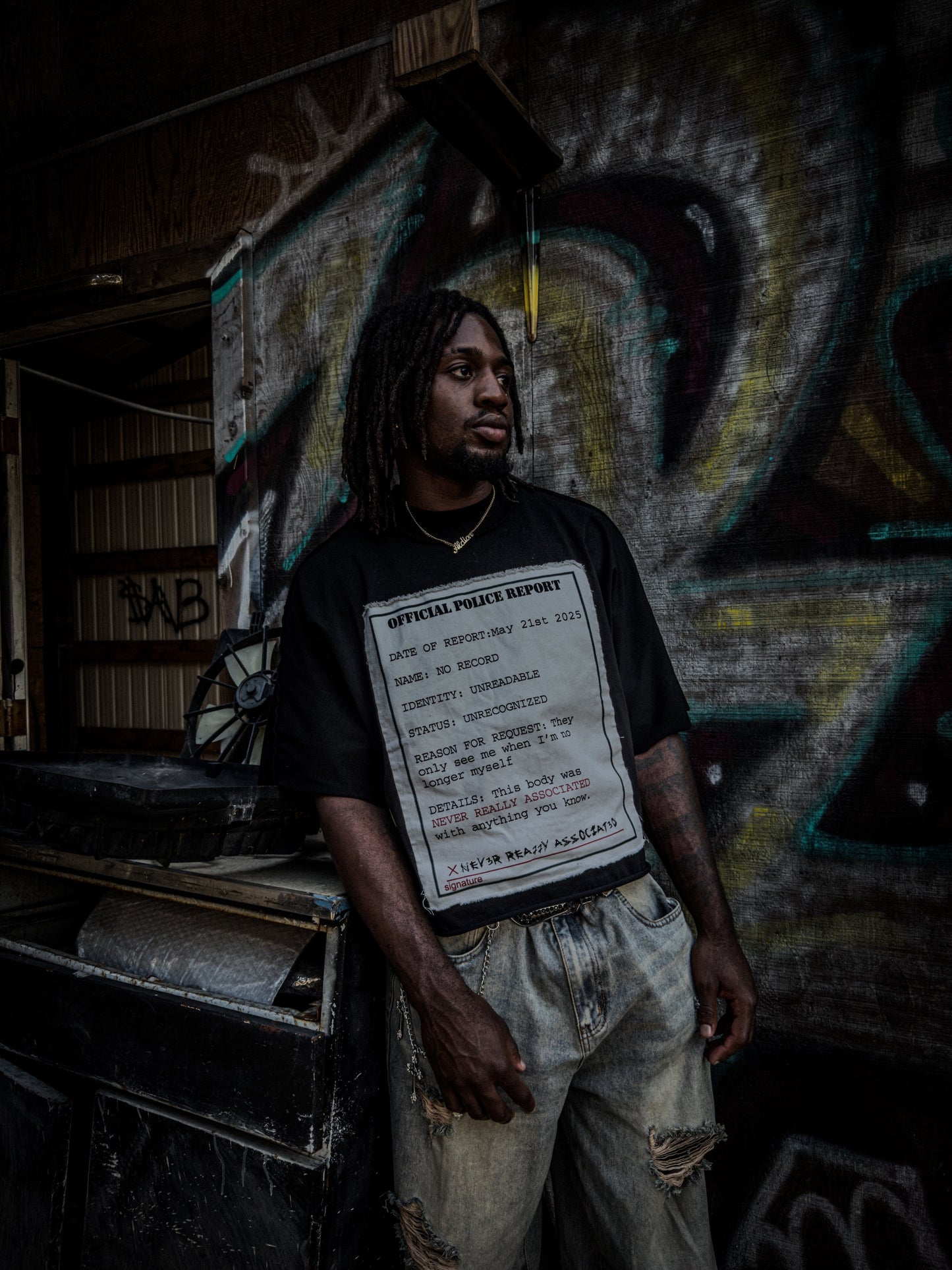 "THEY ONLY SEE YOU WHEN YOUR NOT YOURSELF" TEE