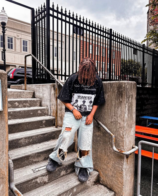 “WANTED FOR GOING AGAINST SOCIETY” TEE